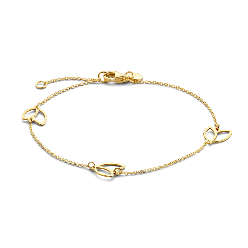 Isabel Bernard Cadeau d'Isabel Coffret cadeau collier et bracelet en or 14 carats IB90187-zoom-