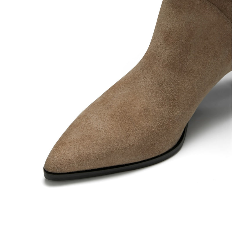 Isabel Bernard Vendôme Vendôme Bottines Margot en daim taupe IB54005-178-36-zoom-