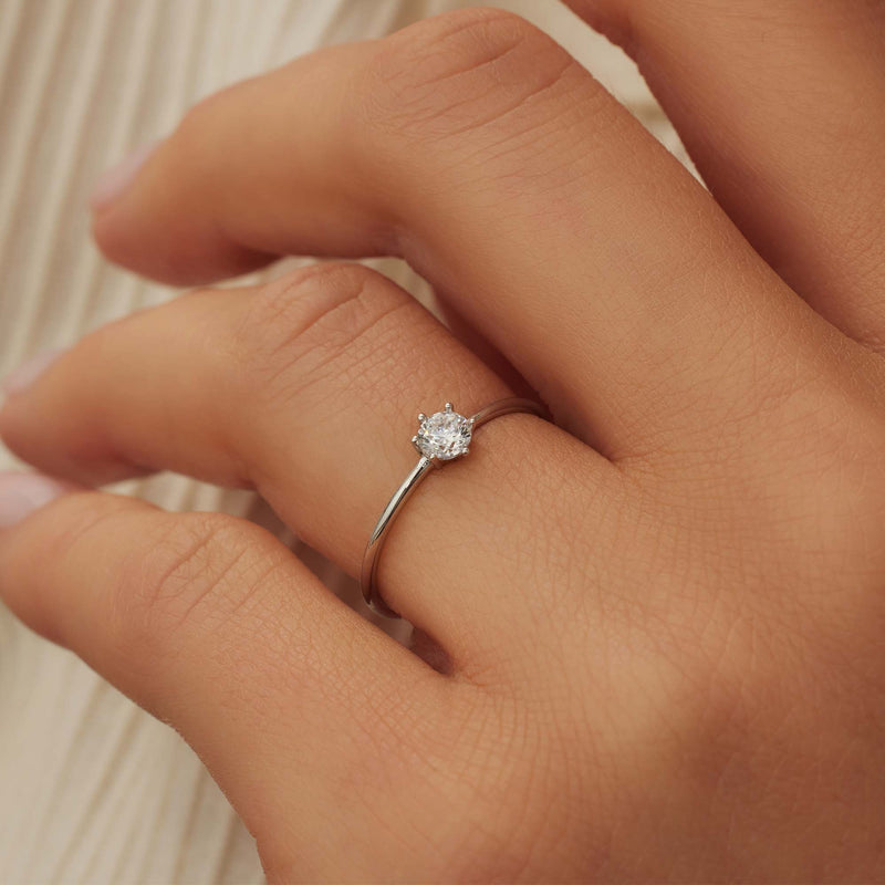 Isabel Bernard Saint Germain Bague Or blanc 14 carats IB330024-48-zoom-