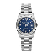 Jacques du Manoir Inspiration Prestige Femmes Montre Argent JWL01307