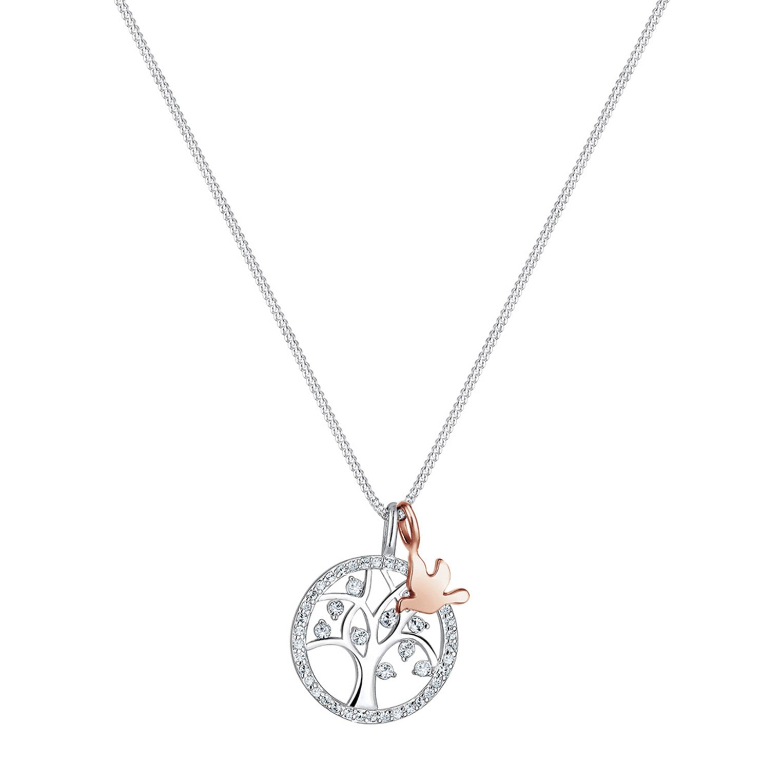 Elli 925 Sterling Silver Necklace 2004-BF-0007671-001