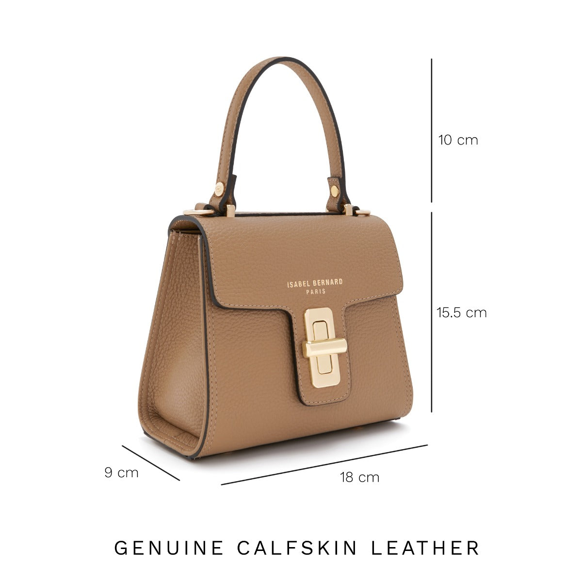 Isabel Bernard Femme Forte Handbag Beige IB21126-072