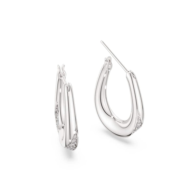 Swarovski Classica Boucles d’Oreilles Créoles 5743474-zoom-