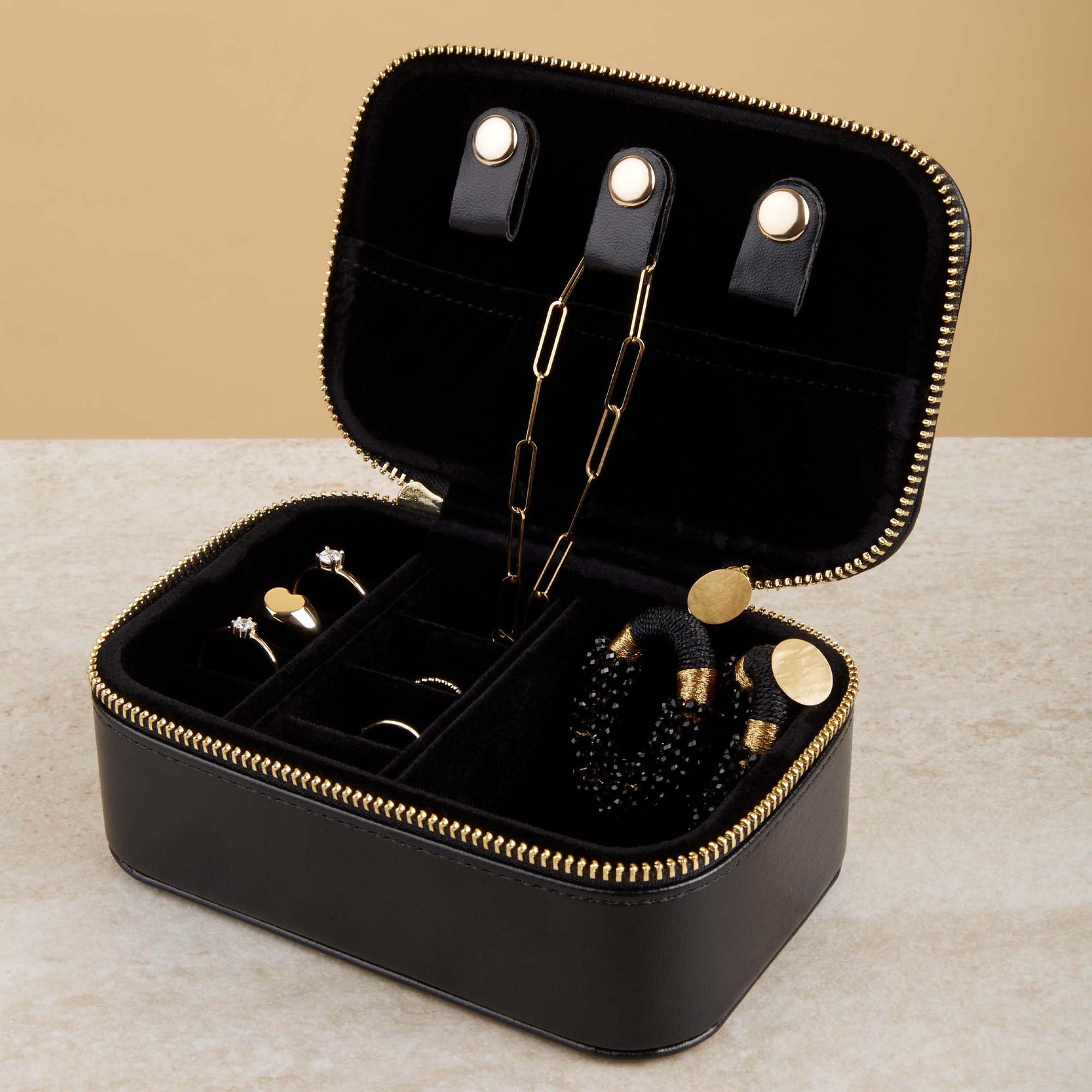 Brandfield Black Jewelry Box BFJB100405