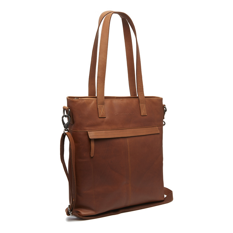 The Chesterfield Brand Wax Pull Up Nunavik Cognac Shopper C38.021431-zoom-