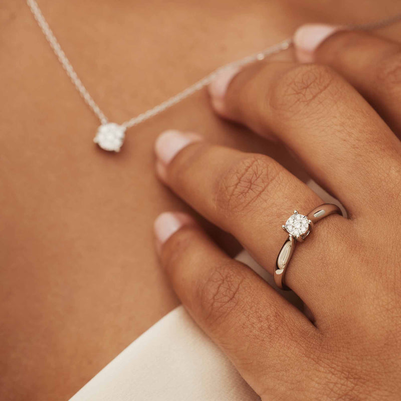 Isabel Bernard De la Paix Femmes Bague Or blanc IBD330009-50-zoom-