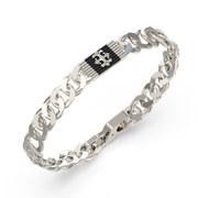 Guess Rebel Moon Silver Bracelet JUMB05070JWSTBKS
