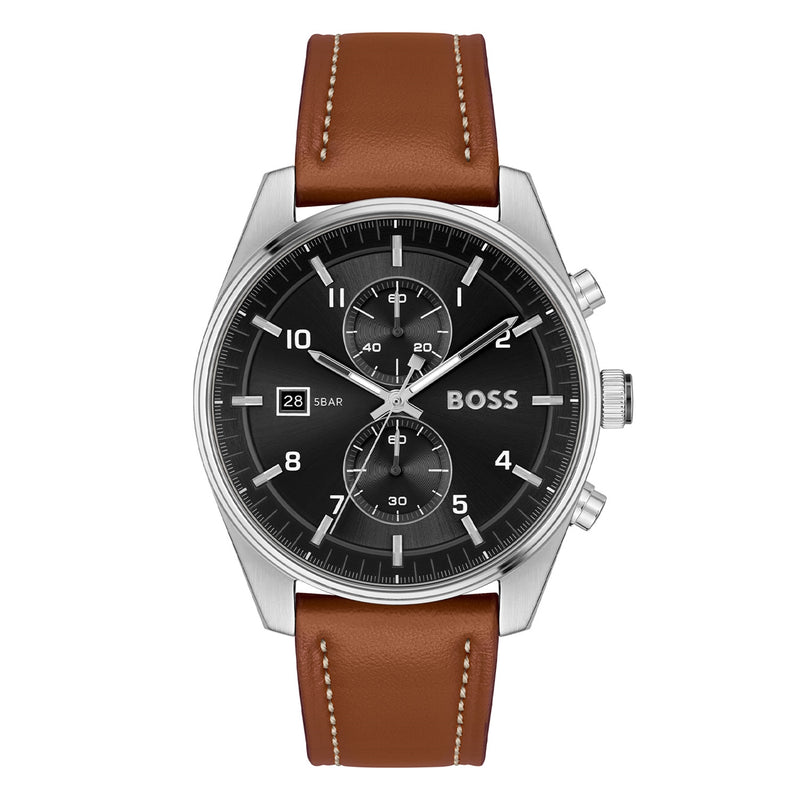 Hugo Boss BOSS Hommes Montre Marron HB1514161-zoom-