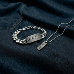 G-Star Incisio Silver Link Bracelet GSJ.106.03