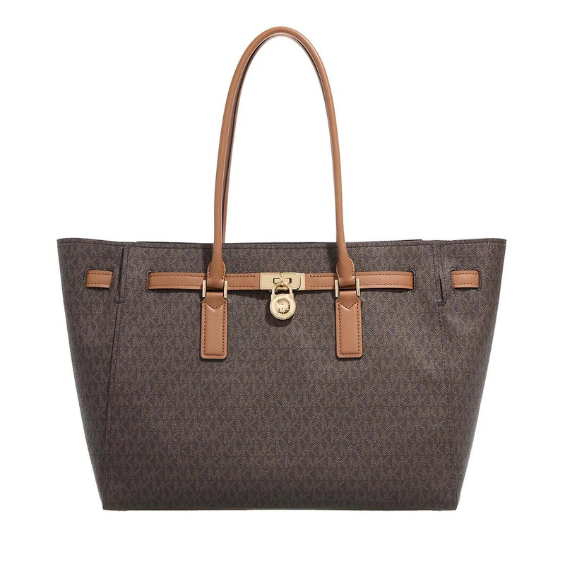 Michael Kors Brown Leather Shopper 2001-A0629507-zoom-