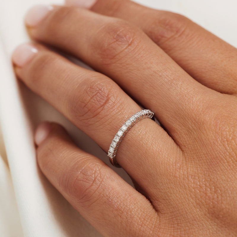 Isabel Bernard De la Paix Bague Or blanc 14 carats IBD330021-50-zoom-