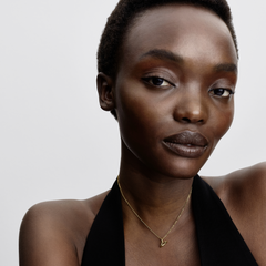 Pandora Essence Gold Plated Organic Shaped Necklace With Small Heart-Shaped Pendant 364360C00-45