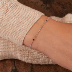 Karma Silver Bracelet 94124S