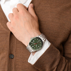 Boccia Titanium Groen Heren Horloge 2002-3664-05