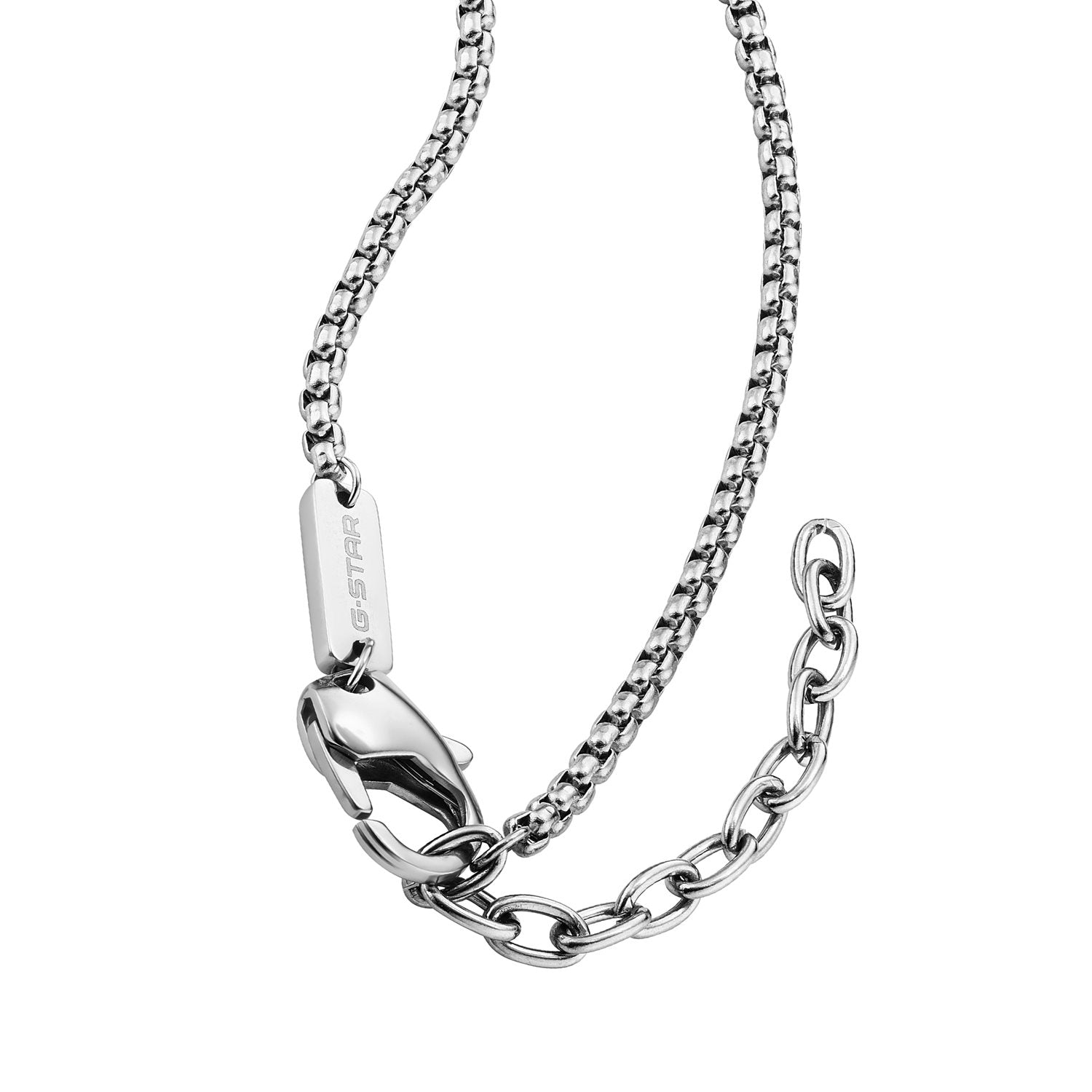 G-STAR Incisio Silver-Tone Necklace GSJ.106.01