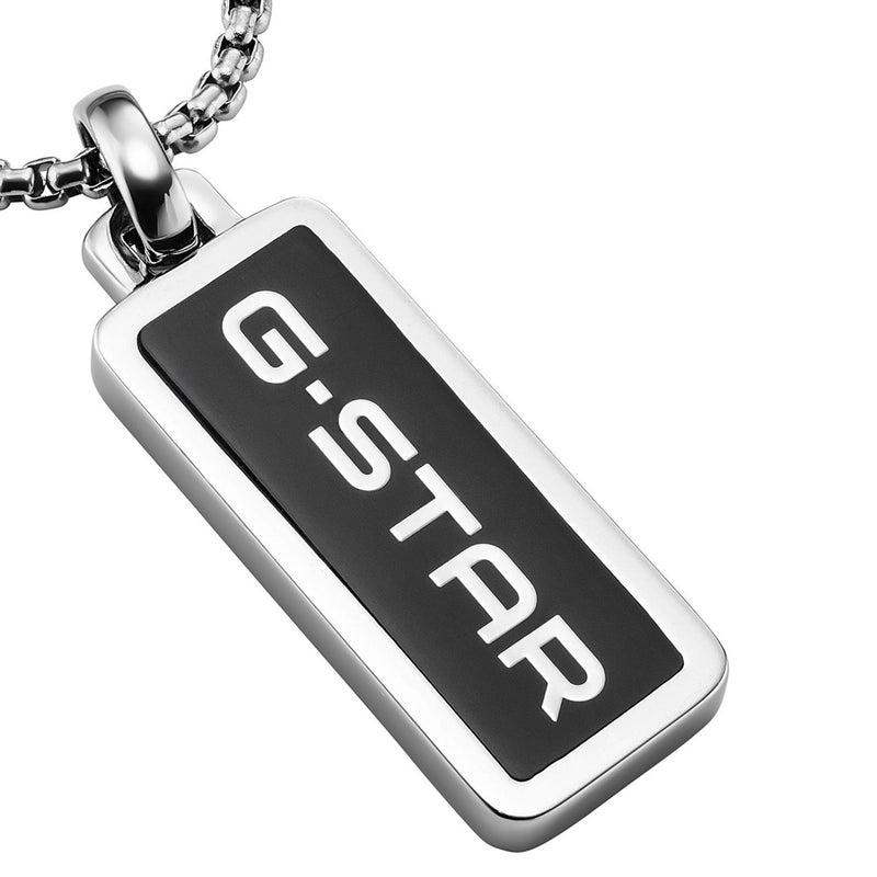 G-Star Floatcore Collier argenté GSJ.100.01-zoom-
