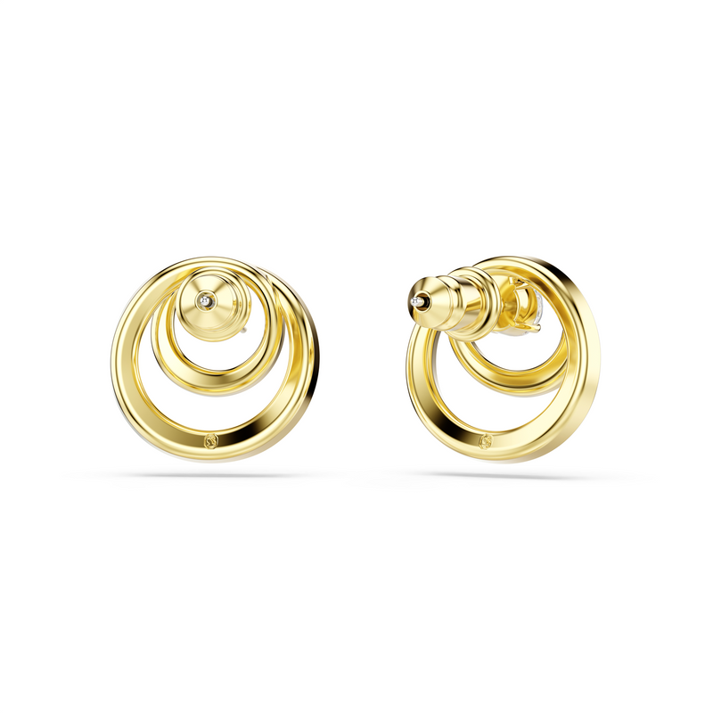 Swarovski Hyperbola Gold Plated Earrings 5740407-zoom-