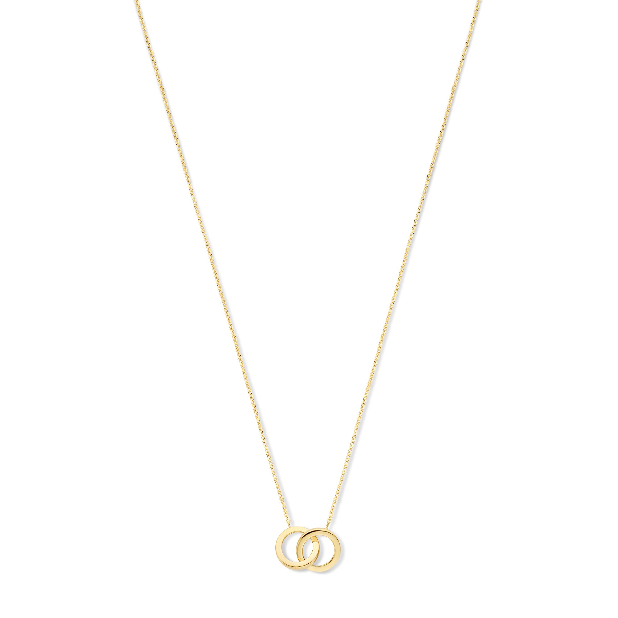 Isabel Bernard 14 Carat Golden Le Marais Zoé Necklace IB340131 (Length: 40.00-44.00 cm)