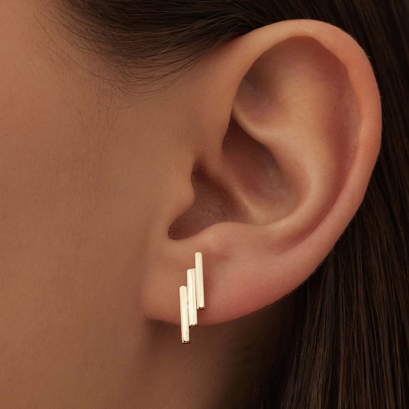 Isabel Bernard Le Marais Boucles d'oreilles Or 14 carats IB360217-zoom-