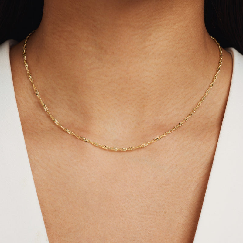 Isabel Bernard Rivoli Collier Or 14 carats IB340113-zoom-