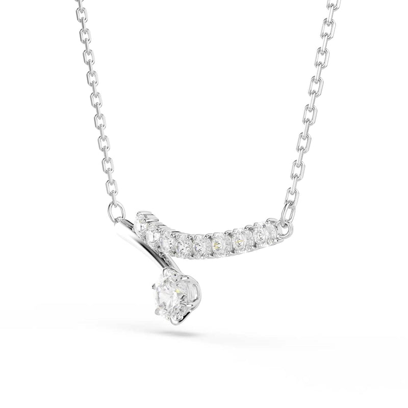 Swarovski Collier Matrix Crash argenté 5753568-zoom-