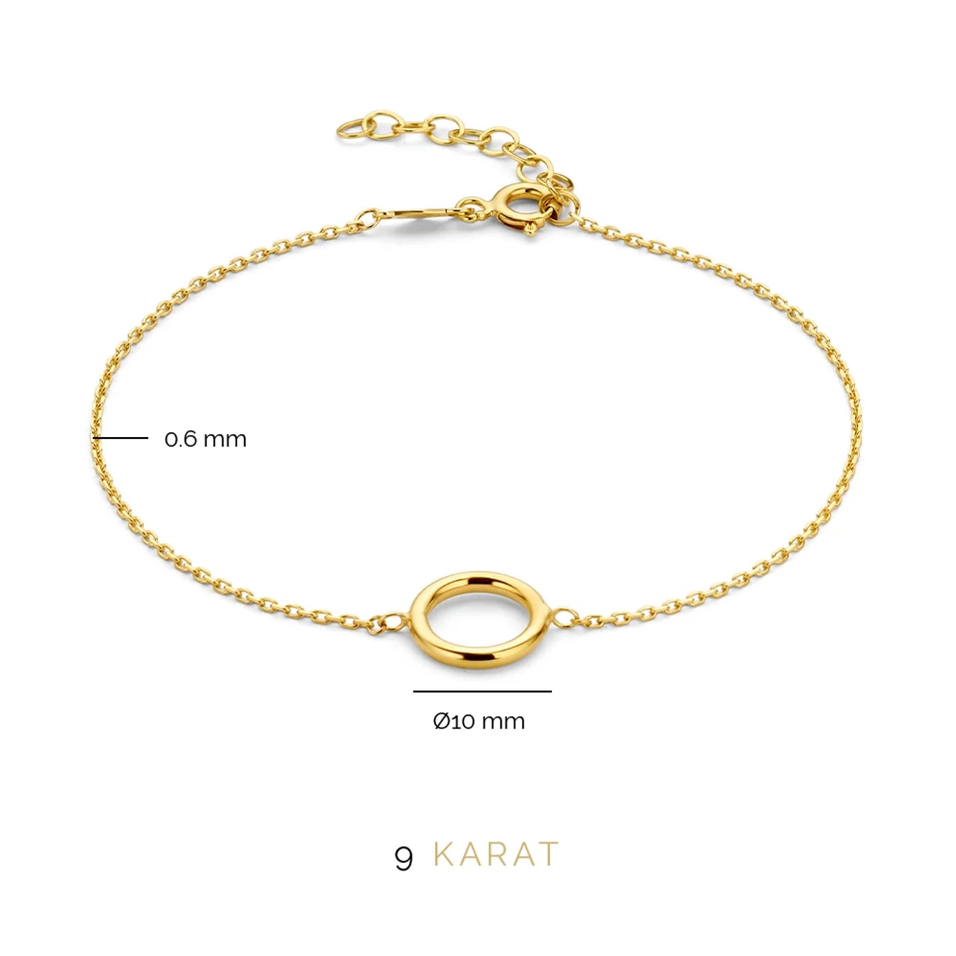 Beloro Jewels La Rinascente Velia 9 carat gold Bracelet BO320024
