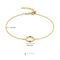 Beloro Jewels La Rinascente Velia 9 carat gold Bracelet BO320024