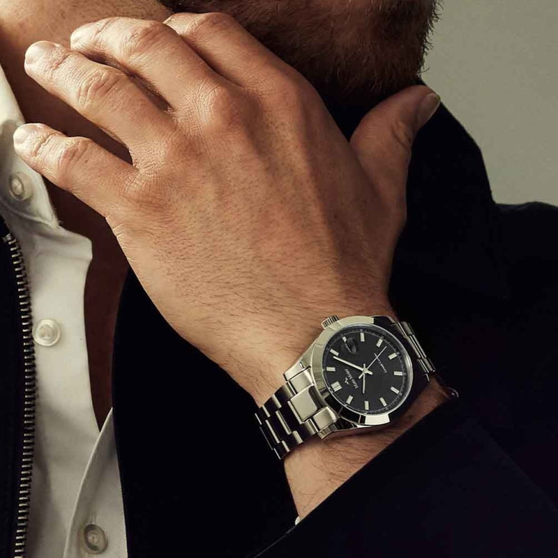 Mats Meier Grand Cornier Hommes Montre Argent MM00514-zoom-