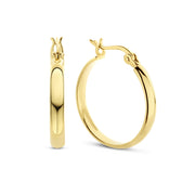 Parte Di Me Bibbiena Poppi Femmes Créoles Plaqué or 14 carats PDM36152