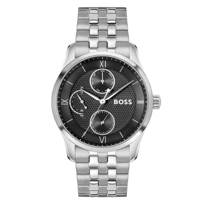 Hugo Boss Principle Master Montre Homme En Argent HB1514274-zoom-