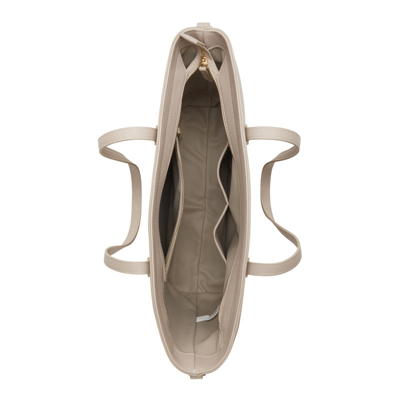Valentino Bags Zero Femmes Cabas Beige VBS7B301BEIGE-zoom-