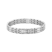 Hugo Boss Acier Inoxydable Argenté Homme Bracelet Chaîne HBJ1580812