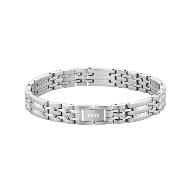 Hugo Boss Acier Inoxydable Argenté Homme Bracelet Chaîne HBJ1580812-zoom-
