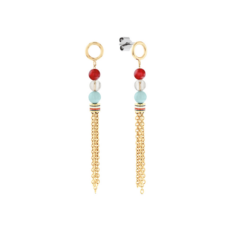 Tommy Hilfiger Acier Inoxydable Doré Femme Boucles d'Oreilles TJ2781043-zoom-