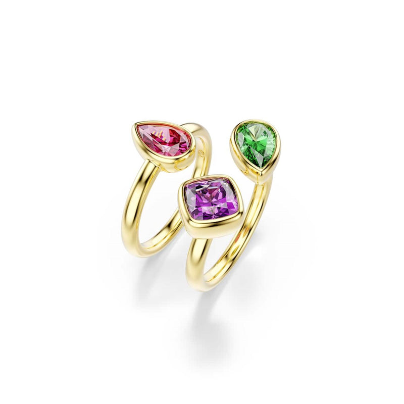 Swarovski Bague empilable Imber Organic couleur or 5753277-zoom-