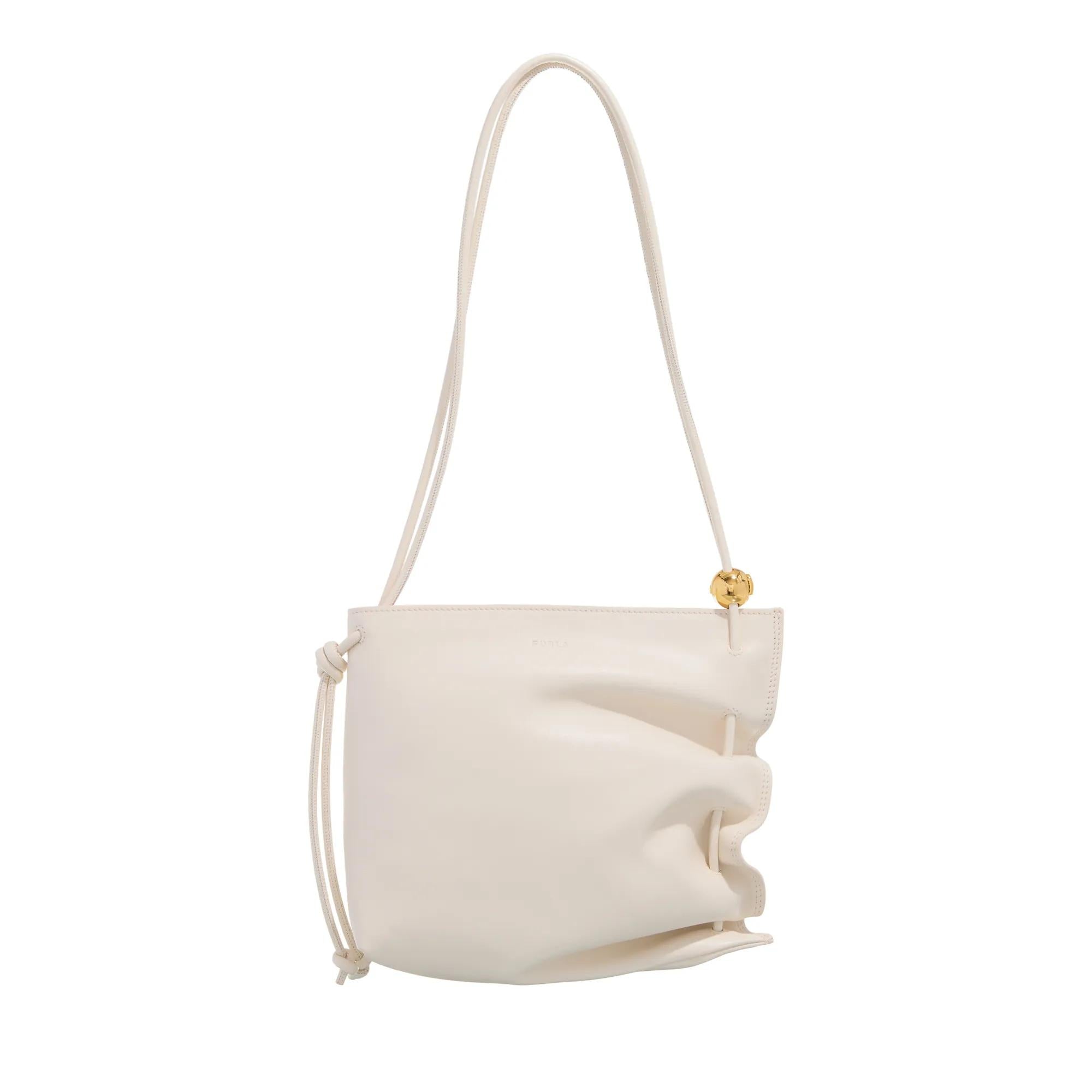 Furla Daisy Cream Leather Shoulder bag 2001-A0630171