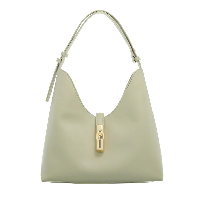Furla Goccia Green Leather Hobo bag 2001-A0630145-zoom-
