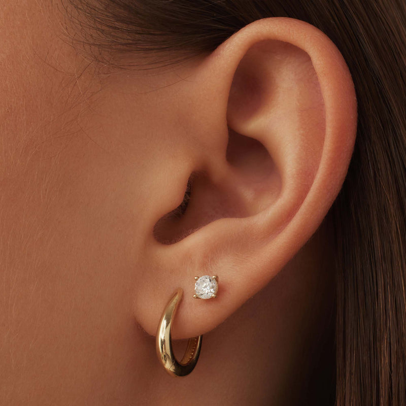 Isabel Bernard Le Marais Boucles d'oreilles Or 14 carats IB360199-zoom-