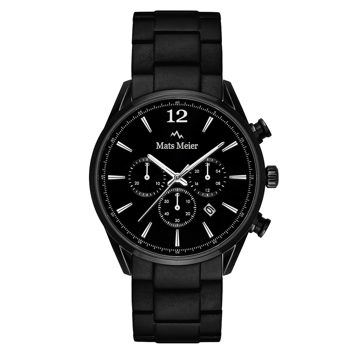 Mats Meier Grand Cornier Chrono Mat Black Watch MM00109