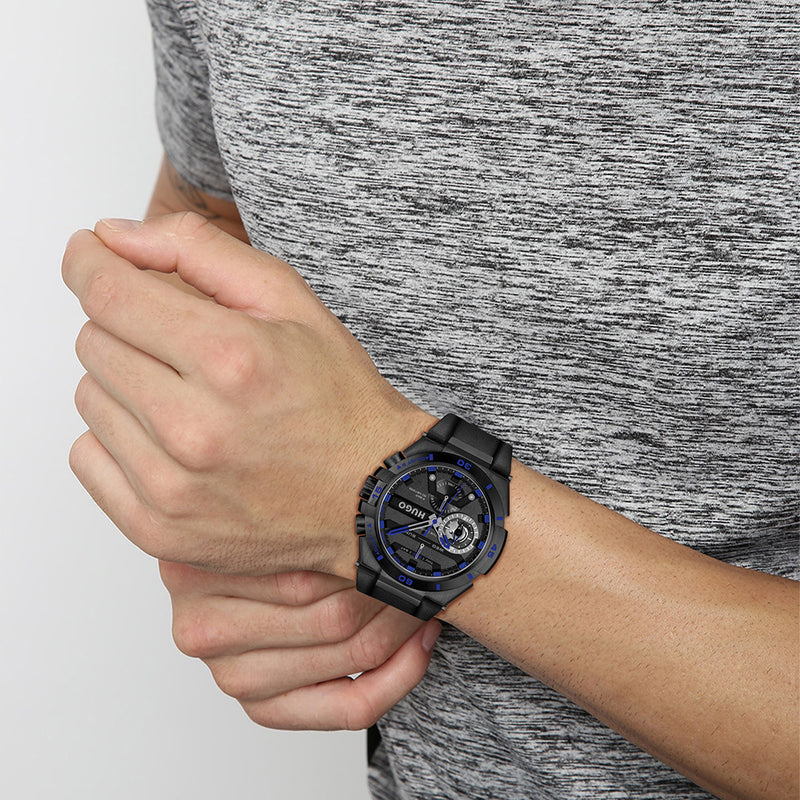 Hugo Boss HUGO #WILD Zwart Heren Horloge 2002-HU1530341-zoom-