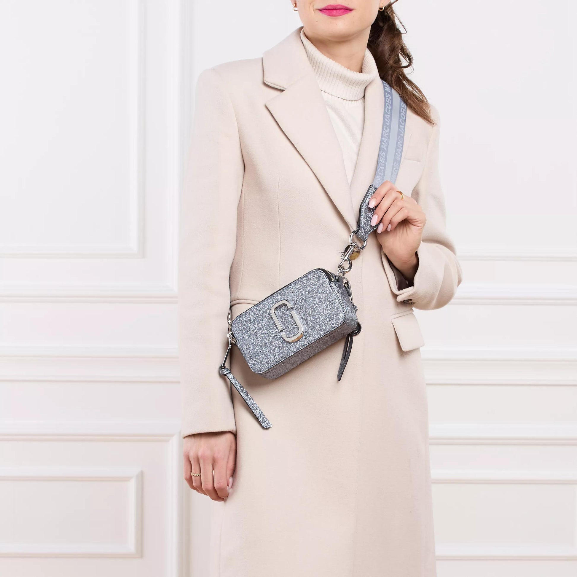 Marc Jacobs The Snapshot Grey Crossbody Bag 2001-A0280376
