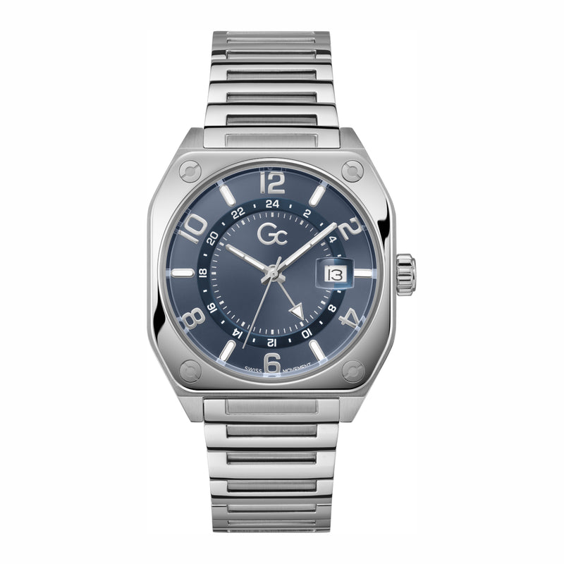 Gc Watches Airborne Hommes Montre Argent Z16001G7MF-zoom-