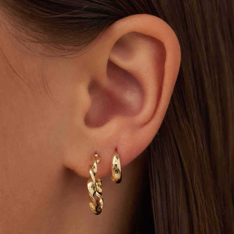 Isabel Bernard Cadeau d'Isabel Coffret cadeau boucles d'oreilles en or 14 carats IB90176-zoom-