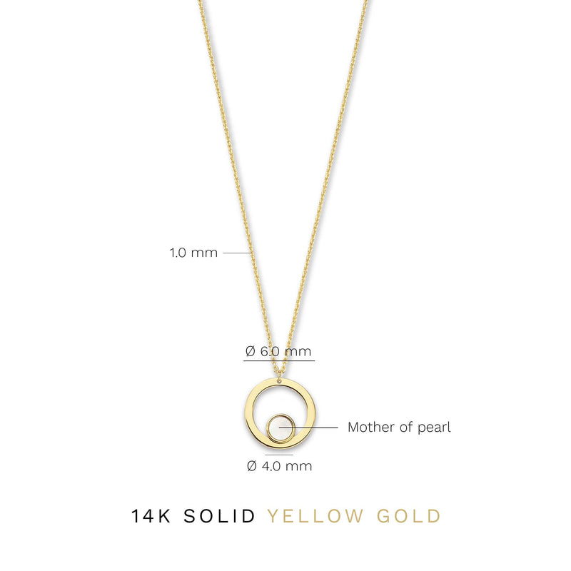 Isabel Bernard Belleville Collier Or 14 carats IB340029-zoom-