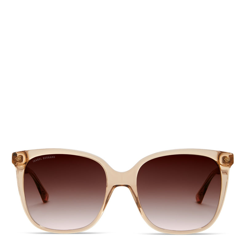 Isabel Bernard La Villette Femmes Lunettes de Soleil Beige IB400007-02-14-zoom-