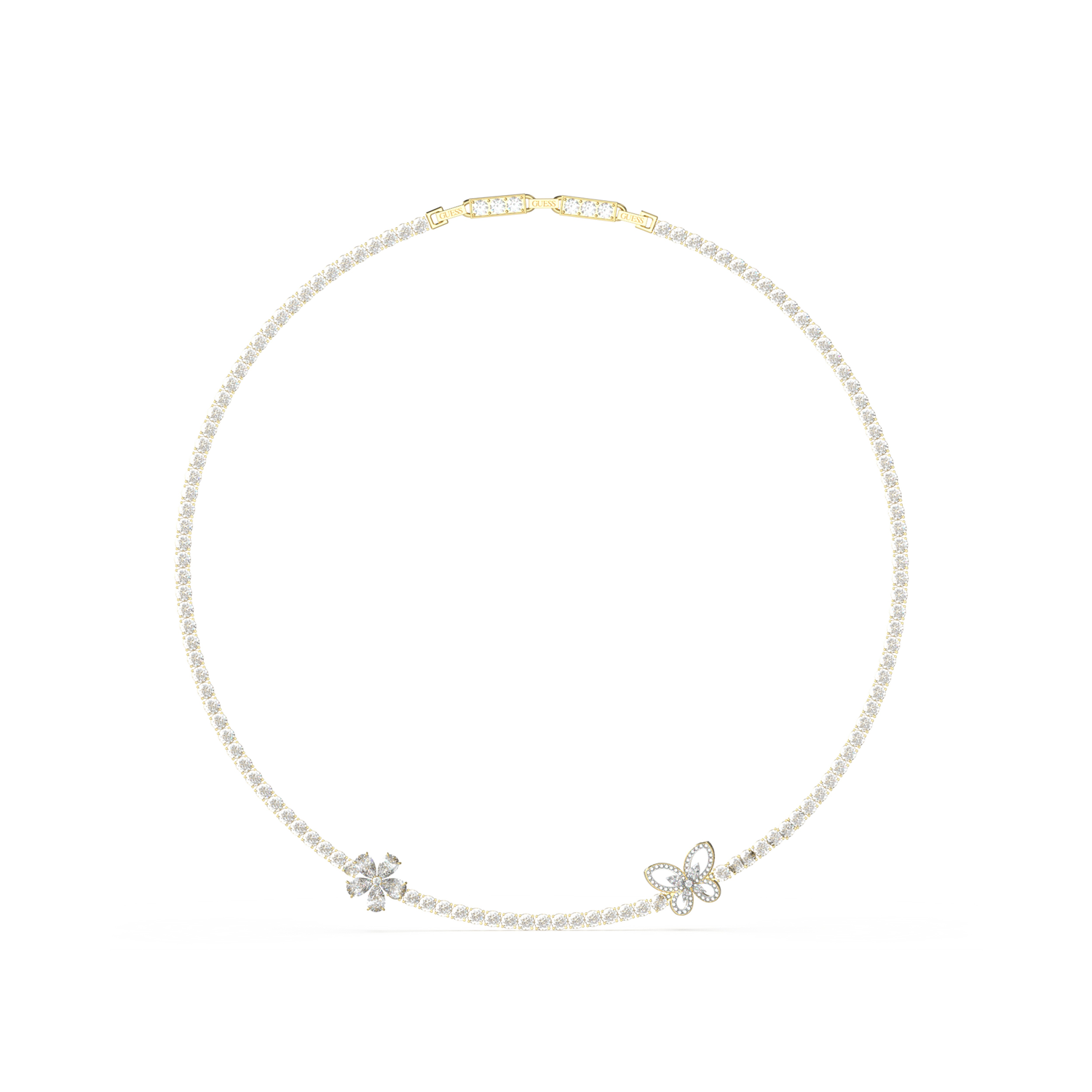 Guess Lily Gold Necklace JUBN05118JWYGT-U
