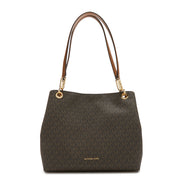 Michael Kors Kensington Sac à Bandoulière Marron 30F3G8KT7B-252