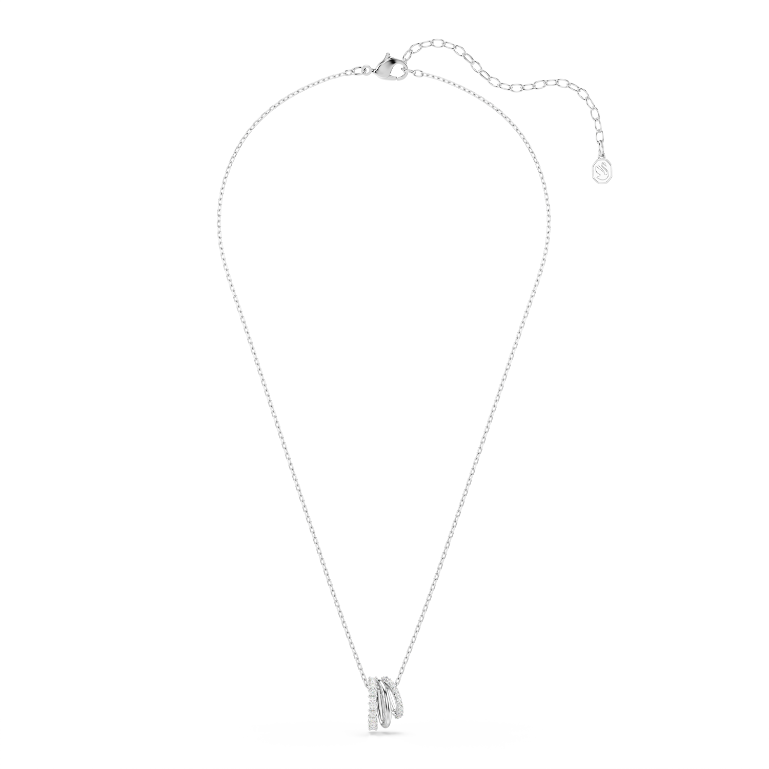 Swarovski Hyperbola Silver Necklace 5737064
