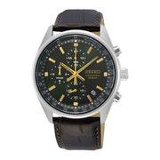 Seiko Chronograph Hommes Montre Marron SSB385P1