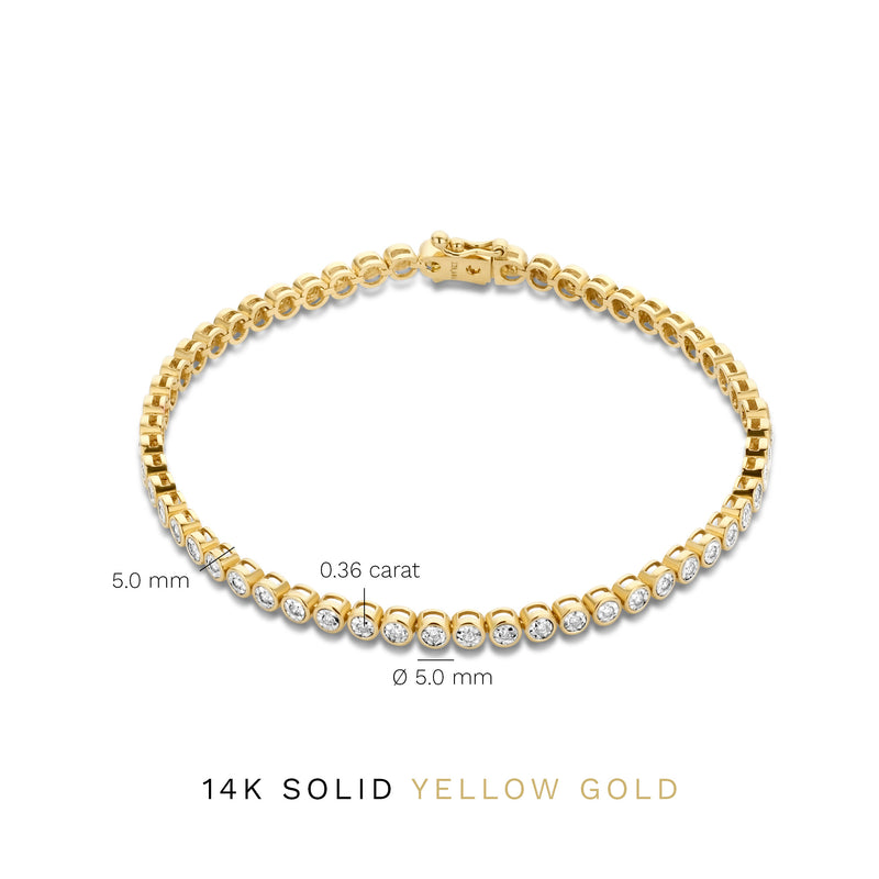 Isabel Bernard De la Paix Bracelet Or 14 carats IBD320007-zoom-